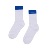 25SS COLOR POINT LETTERING SPORTS SOCKS BLUE