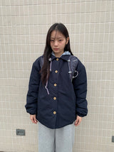 Hinyu Check Reversible Padded Jacket