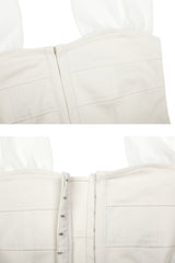 MIDNIGHT HALTER TOP cream