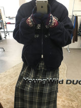 アトリエ イニシャル フリース ジップアップ (3color)