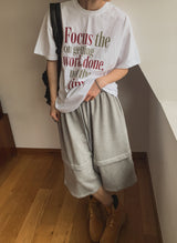 フォーカスプリンティングショートスリーブ