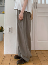 Dian Flap Pocket Cotton Balloon Wide Pants (2color)
