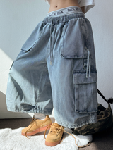 D-RING ZIPPER CARGO Bermuda