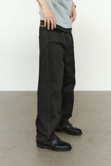 ローライズ フィット カチオン レギュラー パンツ (Washed Black)