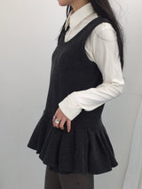 a flared winter dress
