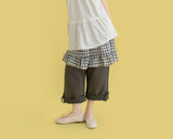 Cozy button roll up pants (2 color) 