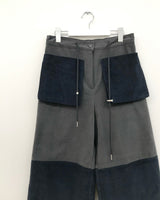 コーデュロイワイドレッグパンツ (2 Colors)