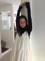 [MD's Pick] Muié Pintuck Long Dress (1color)