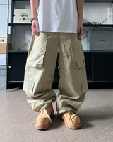 CT patch cargo cotton pants