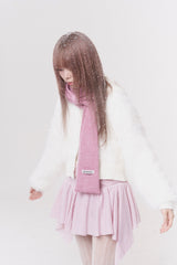 ミニリボンマフラー (pink)