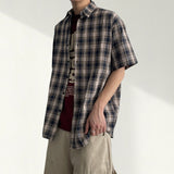 Latz Boxy Fit Check Short Sleeve Shirt