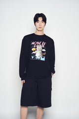 25SS SUMMIT OPANCHU USAGI LONG SLEEVE T-SHIRT BLACK