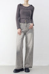 Diark Layered Bustier Cardigan