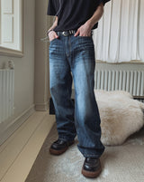 Rita Vintage Straight Denim Pants