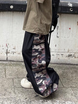 waki camo wide pants