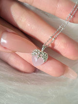 Seraphim Necklace(Pink,Opal)