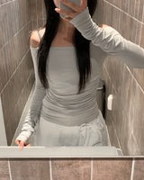 Off shirring T