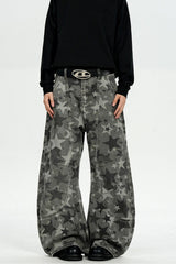 Star Print Blade Pants