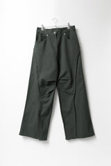 rough fringe wide pants(3colors)