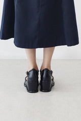 Belleen Flat Mary Jane Chunky Heel