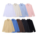 LMN & F Cotton Classic Oversized Fit Shirt (9 colors)