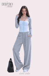 Blanc Center Gray Long-Sleeve T-Shirt