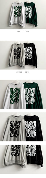 Slow graphic sweatshirt