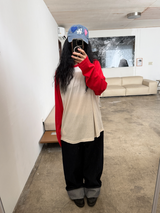 ライン ラグラン ティー