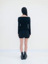 Rin cardigan set (Black)