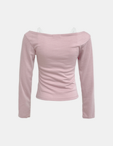 Romi Two-Layer Stripe Tee