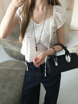 Petal drift blouse