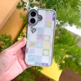 [MADE][+Magsafe][Glossy Glass Silver Bumper Case] 夏の採集