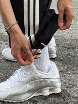 LMN Ballone Cut Line Track Nylon Pants (3 colors)