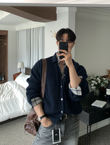  Glife S Daily Overfit Check Long Sleeve Shirt