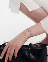 26SS★ [Premium Plating] H-Link AB(C) Combination Chain Bracelet M