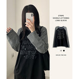 Tammy Stripe Nagrang long-sleeved T-shirt
