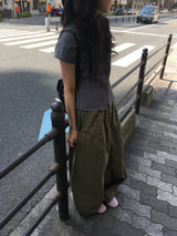 チェックロールアップシャツ