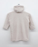 ウィンクル 七分袖タートルネックTシャツ (2 Colors)