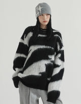 Glitter Knit Short Beanie