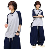 ベーシックラグランショートスリーブTシャツ