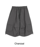 Edin Nylon Cargo Bermuda Pants