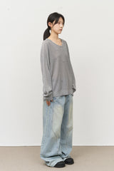 Grit Linen V Knit