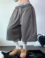 スナップオーバーベーシックバミューダパンツ 🩵💕🧸🤎8COLOR
