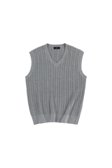 Cable Knit Sweater Vest