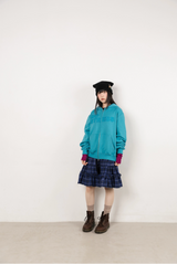 No Stress Hoodie Zip-up - Mint