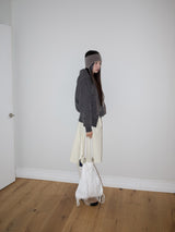 [ORDER MADE] FLUFFY 3-WAY BAG (WHITE)