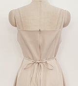 Kaz Notch Flare Bustier One Piece