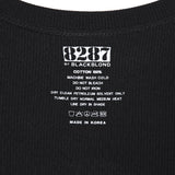 8287 Logo Crop Tank Top (Black)