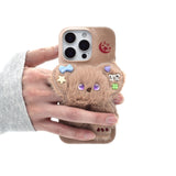 SUN CASE BEADS BEAR COFFEE BEIGE