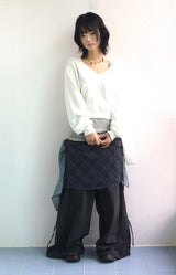 Basic Leaf Banding Pants